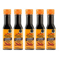 Salsa México Lindo Capitán Picante Negra  150 Ml 5 Pz