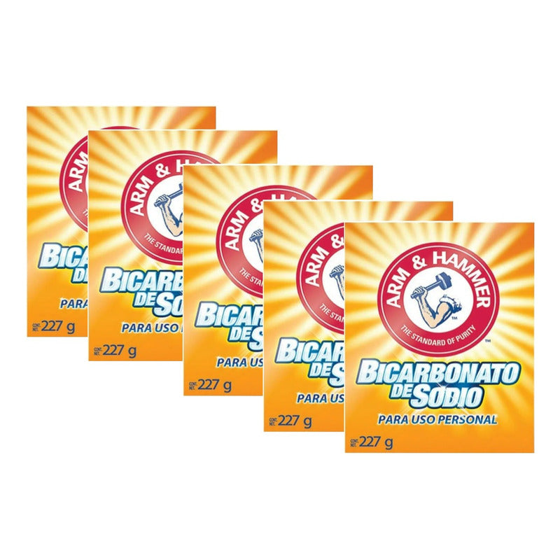 Bicarbonato De Sodio Arm & Hammer 227g (5pzas)