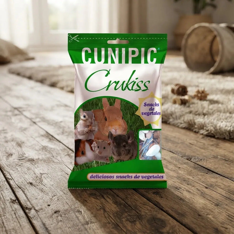 Cunipic Crukkis Premios De Vegetales Para Peq Mamíferos 75 G