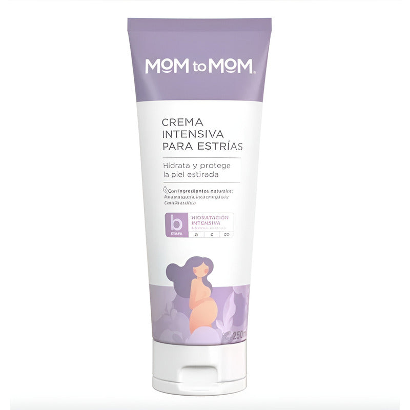 Crema Corporal Mom To Mom Etapa B Previene Estrías 250ml Suave