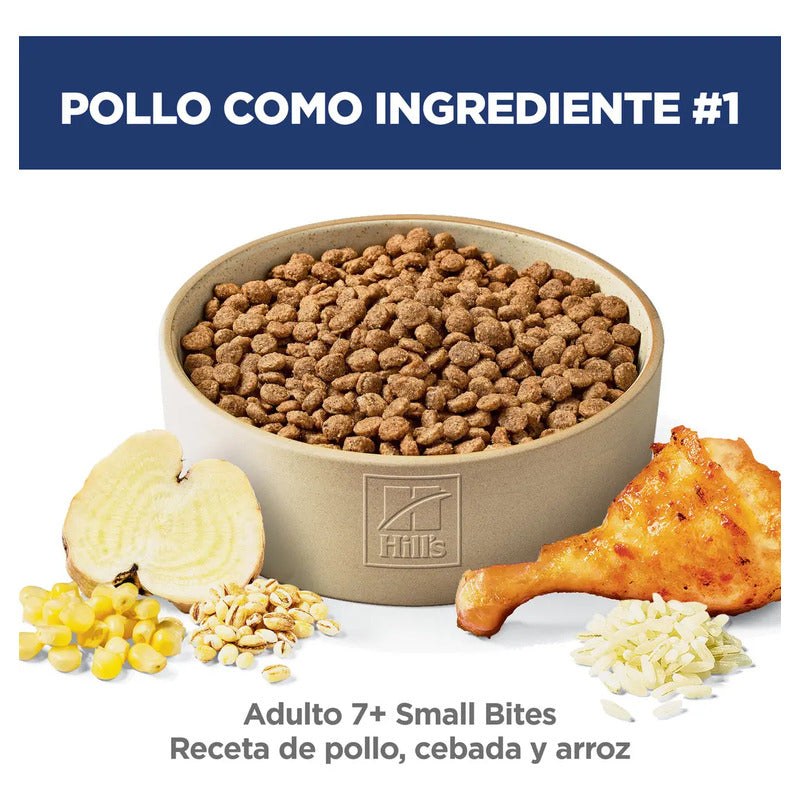 Croquetas Para Perro Hill's Science Diet Senior Raza Pequeña Y Mini Con Pollo 6.8kg