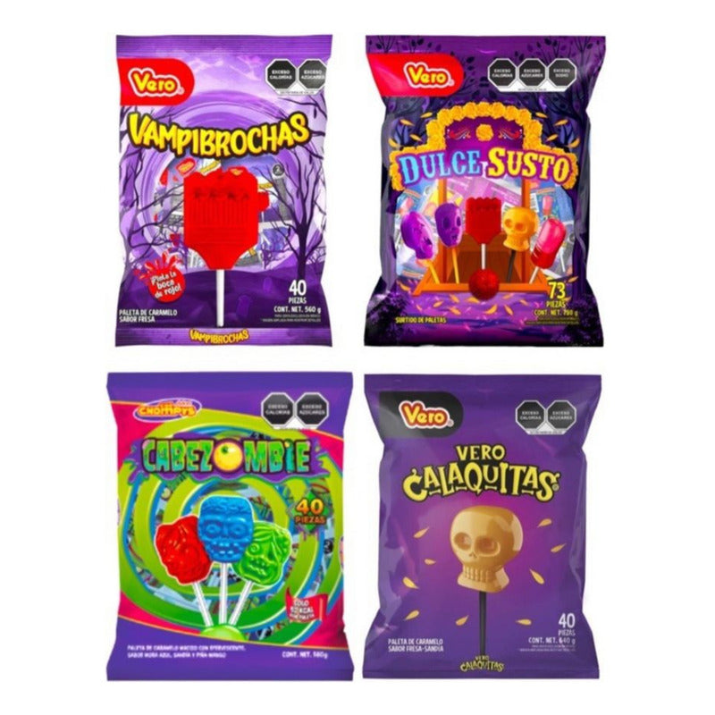 Dulces Vero Halloween (4bolsas)