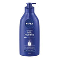Nivea Milk Nutritiva Crema Corporal 1 L Nutrición Para Piel Extra Seca