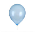 Globos Aperlados Color Azul Claro De 13cm Paquete De 120pz Azul Claro