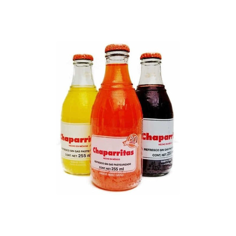 Refresco Chaparritas De Sabores De 255ml (12piezas)