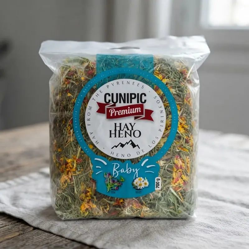 Cunipic Heno Premium Pirineos Para Conejo Junior, 700 G