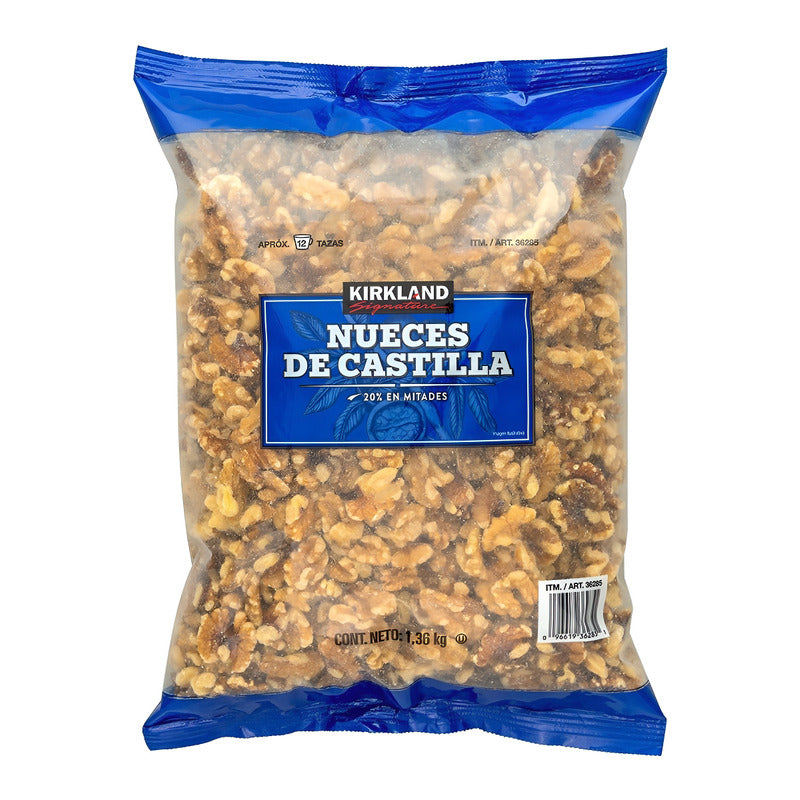 Nueces De Castilla En Mitades Kirkland Signature 1.36 Kg
