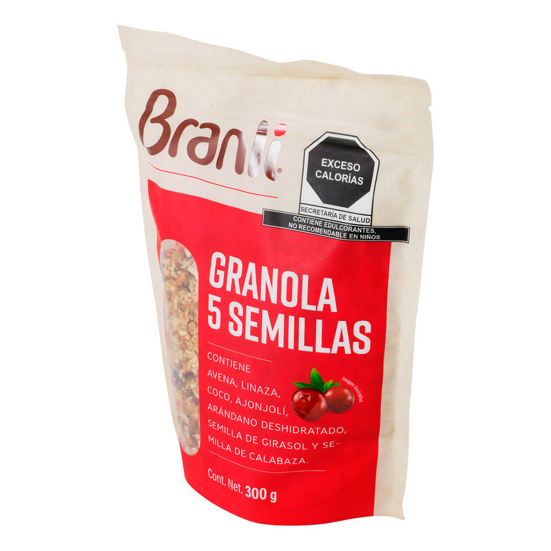 Granola Branli Sin Azúcar 5 Semillas 300g