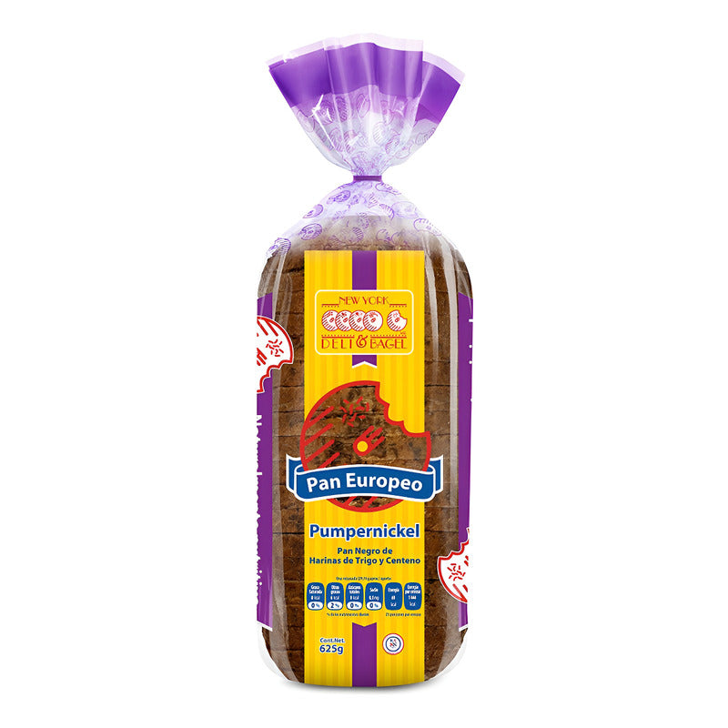 Pan Europeo New York Deli Negro  625g