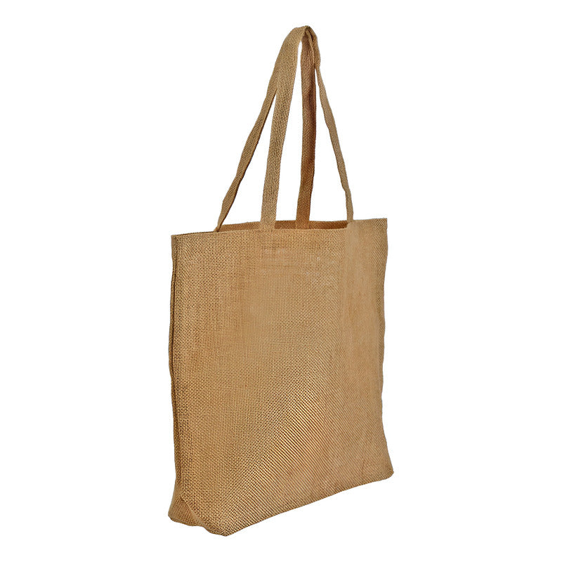Bolsa De Yute 35x40x10cm Café