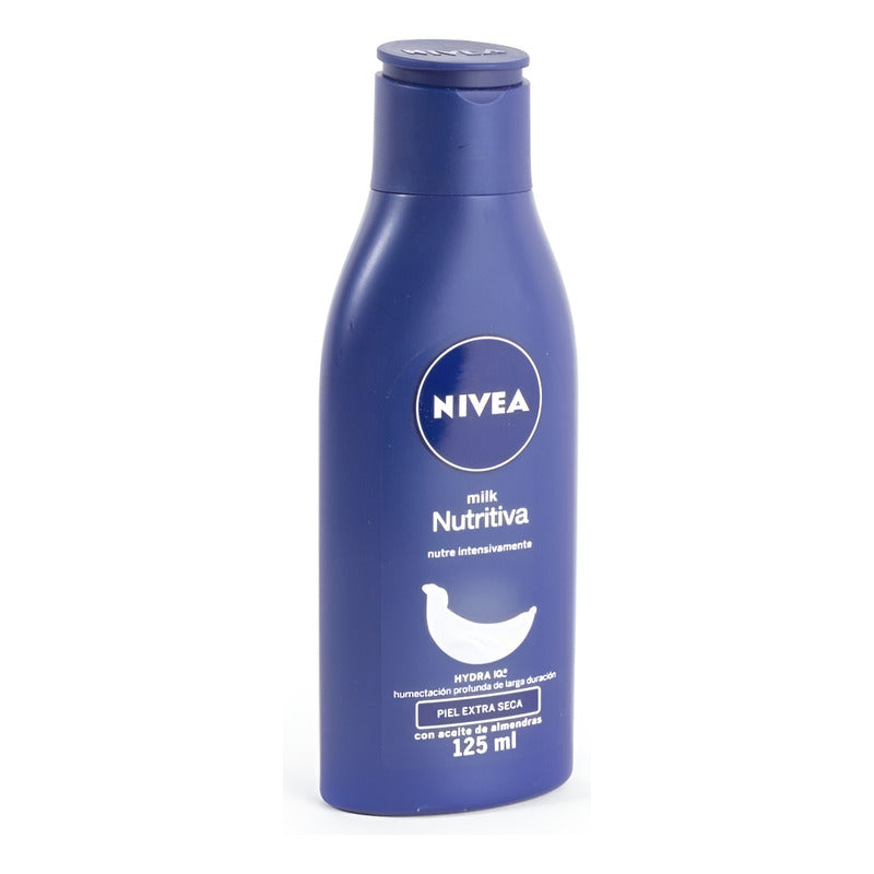 3 Pzas De Crema Corporal Nivea 125ml, Aceite Almendras Almendras