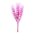 Ramito De Trigo Color Rosa X6 Flores De 15cm 12 Piezas Rosa Claro