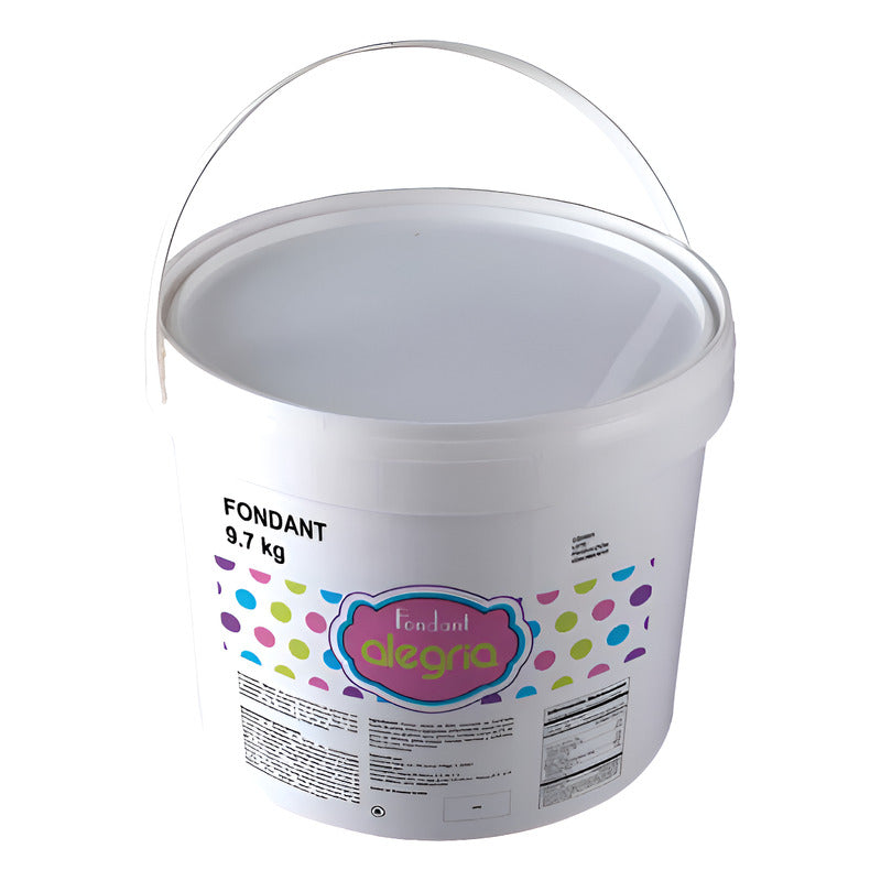 Fondant Alegria 9.7 Kg (2 Cubeta) Blanco
