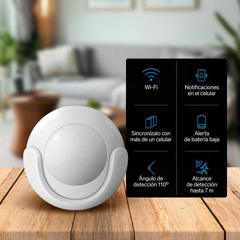 Steren Shome-141 Sensor De Movimiento (pir) Wi-fi Blanco