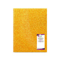 Foamy Diamantado Color Oro Tamaño Carta Paquete De 5 Pz