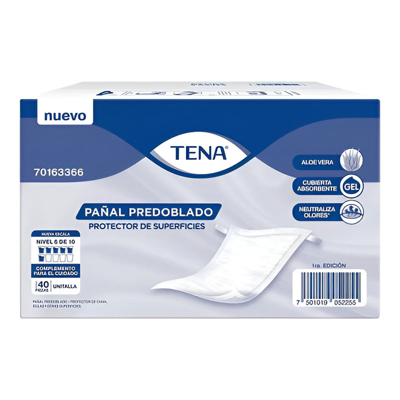 Caja Protector Cama 40pz Tena Adulto Incontinencia Pañal