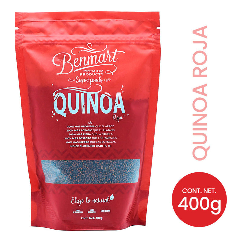Quinoa Benmart Superfoods Roja 400g