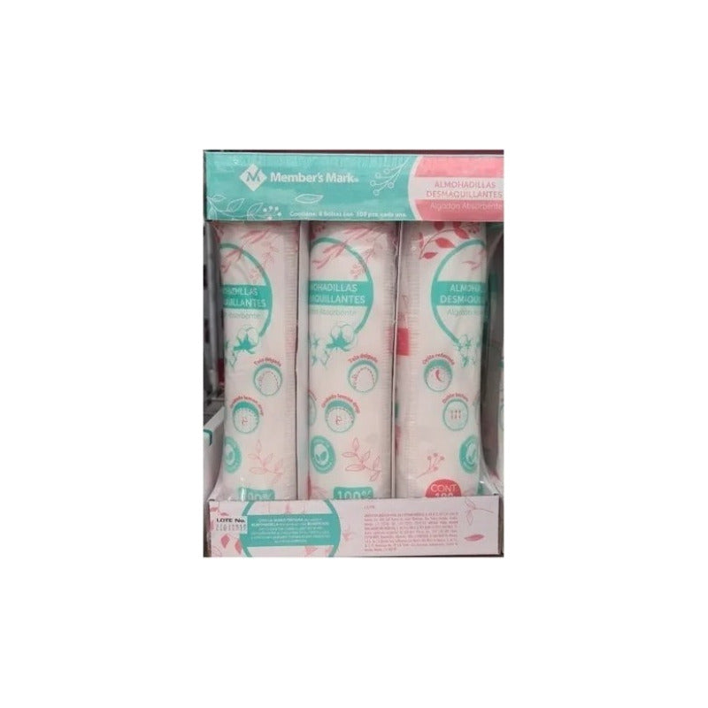 Almohadillas Desmaquillantes Member's Mark 600 Pzas®