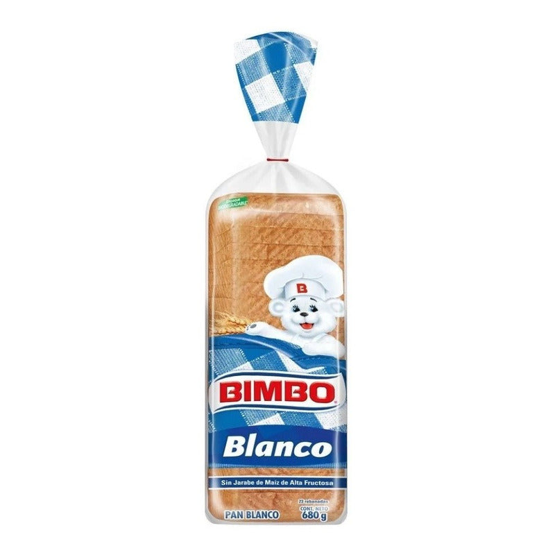 Pan Blanco Bimbo 680g