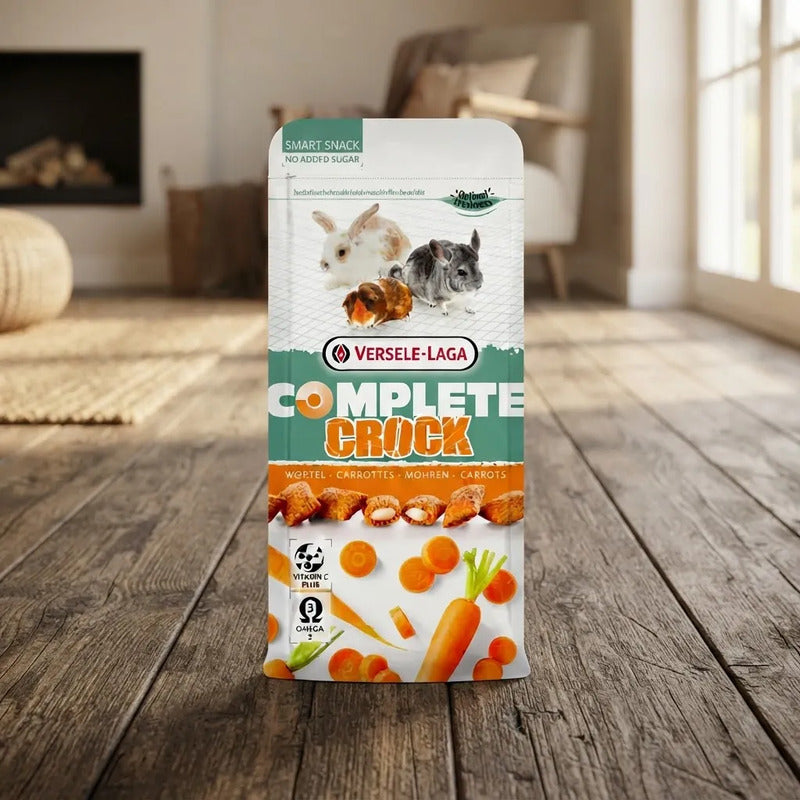 Crock Premios De Zanahoria Para Pequeños Mamíferos, 50 G.