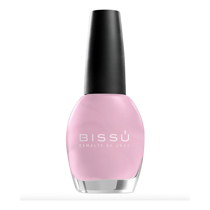Esmalte De Uñas Bissú Color Algodon De Azucar 1 Pza De 15ml Algodón De Azúcar
