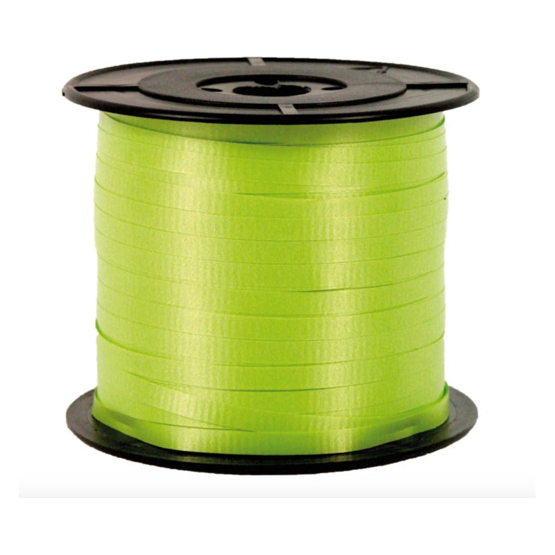 Listón Curling Color Limon 1 Carrete De 5mm X 91m Limón Curling