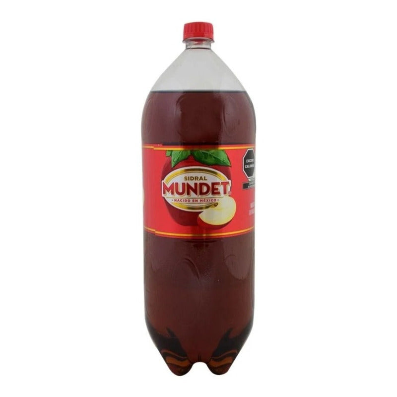 Refresco Sidral Mundet Con Jugo De Manzana 6 Pz De 3 L