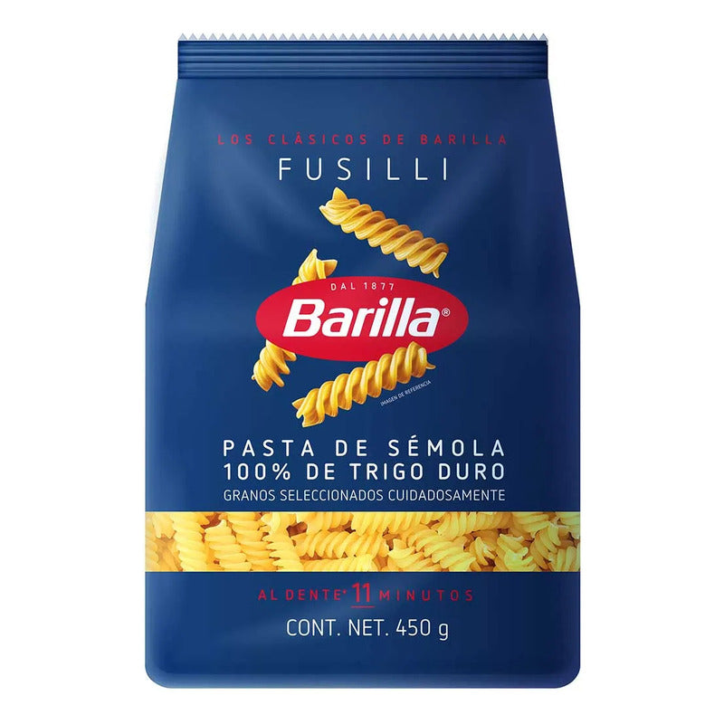 Barilla Pasta Barilla Fusilli 450g (4pzs)