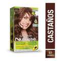 5 Pzas De Tinte Para Cabello Garnier Nutrisse 57 Caramelo 5/7