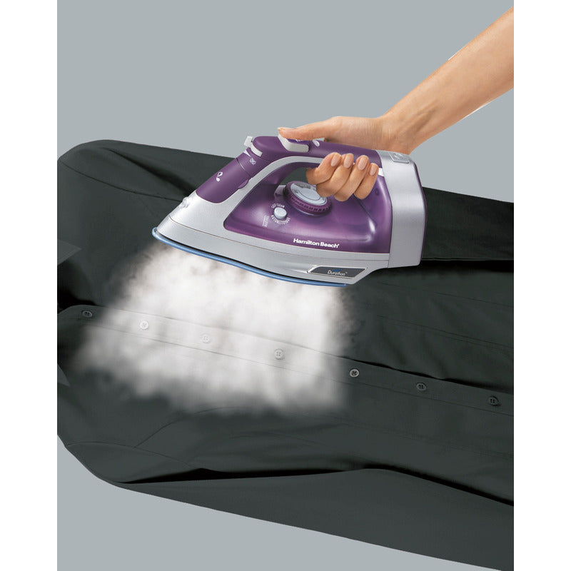 Plancha De Vapor Hamilton Beach 19803r Cable Retractil Color Morado