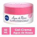 Gel Crema Facial Nivea Agua Rosas Con Ácido Hialurónico 50ml Todo Tipo De Piel