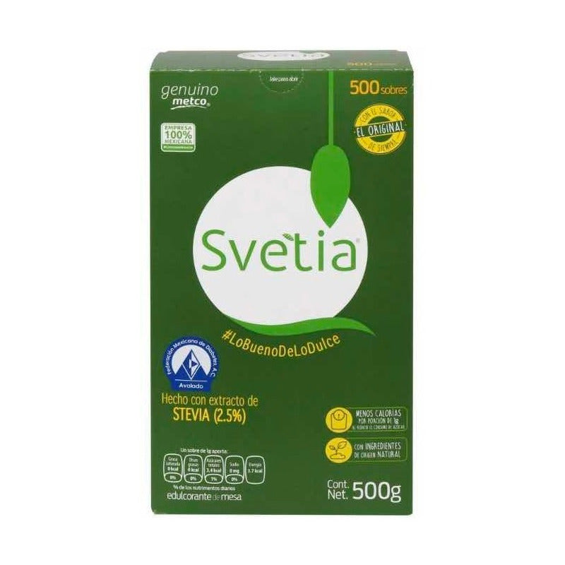 Endulzante Svetia De 1g (500 Sobres)