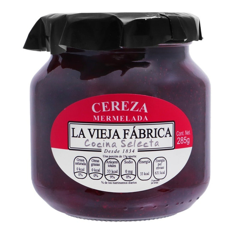 Mermelada De Cereza La Vieja Fabrica 285 Grs 2 Pack Ipg