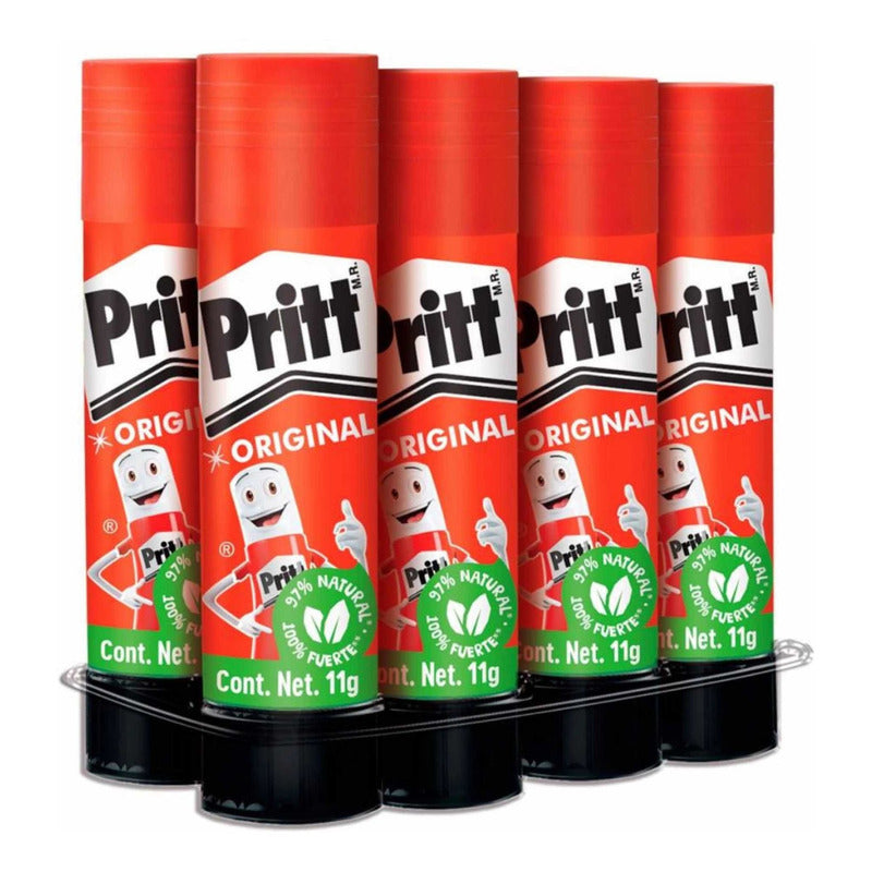 Lápiz Adhesivo Pritt Original 8 Pzas De 11 G C/u