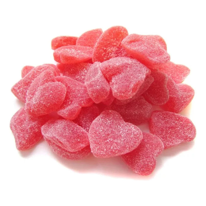 Acidul Gomitas De Corazón Rojo Grande 1 Kg