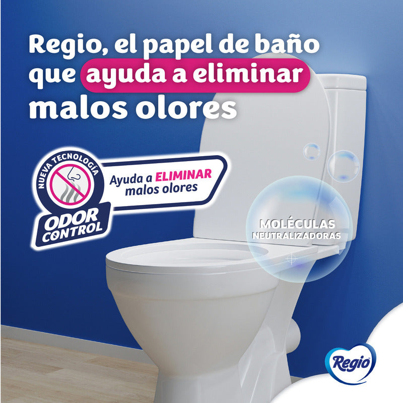 Pack X32 Rollos Papel Higiénico Regio Luxury Almond Touch Xxl