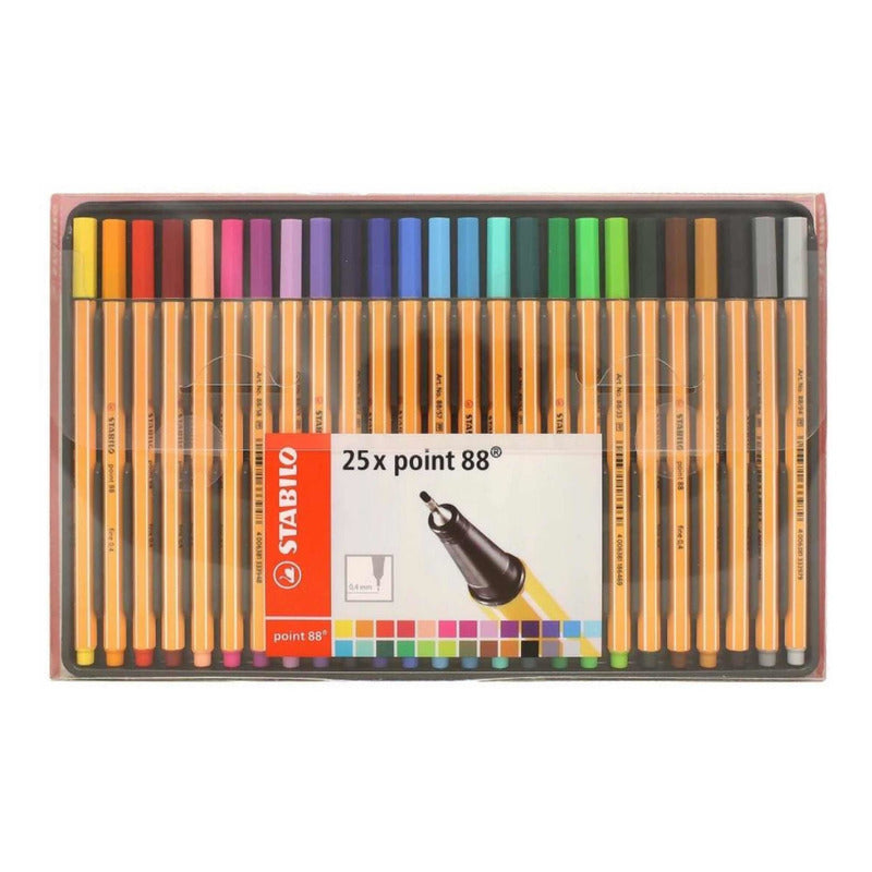 Rotulador Stabilo Point 88 25 Pzas