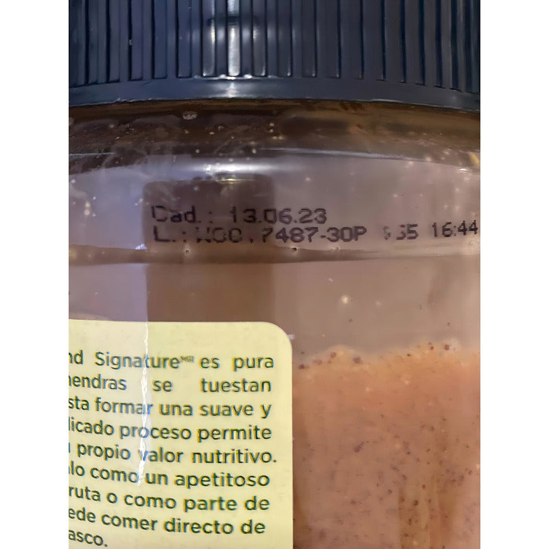 Crema De Almendras Kirkland 765gr