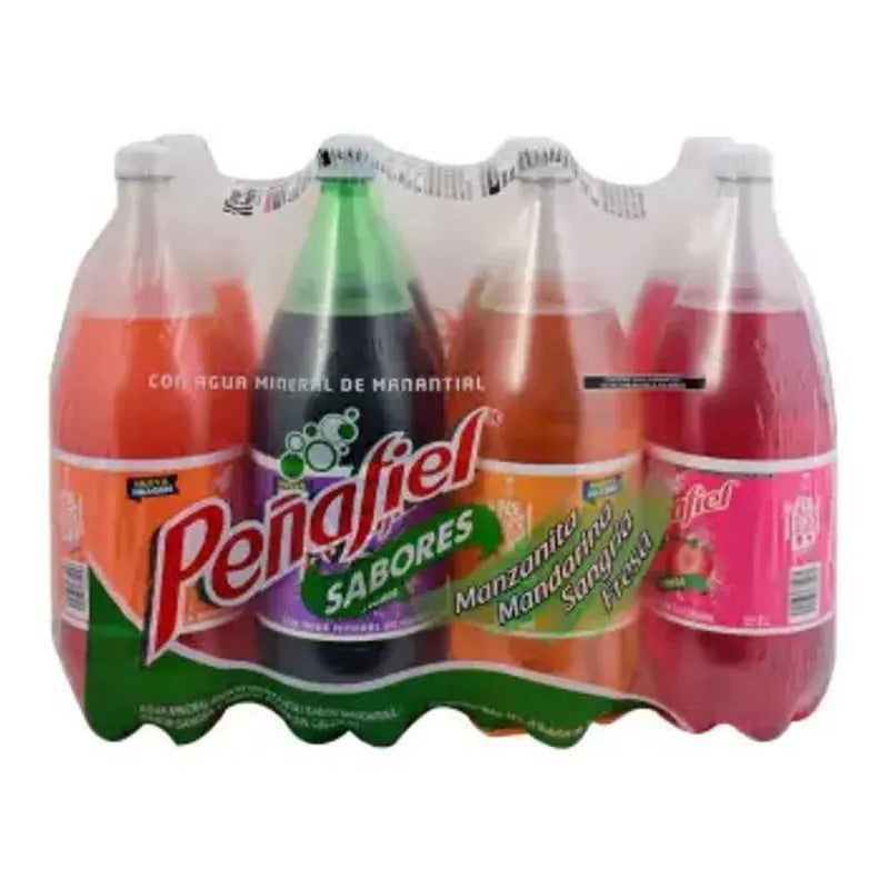 Refrescos Peñafiel C/agua De Manantial 8 Pzas De 2 L