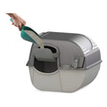 Arenero Para Gatos Omega Paw Color Gris Autolimpiable