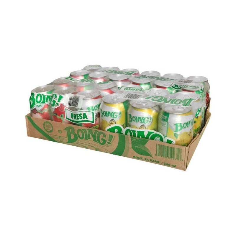 Boing En Lata 24 Pzas De 340 Ml