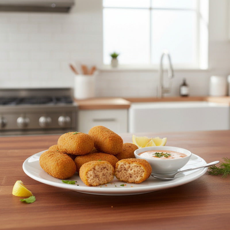 Croquetas De Atún Empanizadas Fritas Dolores 2 Paq De 300gr