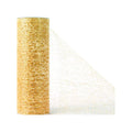 Encaje Con Diamantina Color Marfil 2 Carretes De 15cm X 5m Marfil