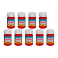 Pintura Acrílica Alta Calidad Color Vino Rojizo 9 Pz De 35ml Vino Rojizo