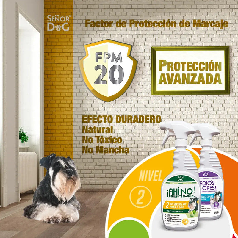 Repelente Perros Fpm-20 Y Eliminador Olores Interiores