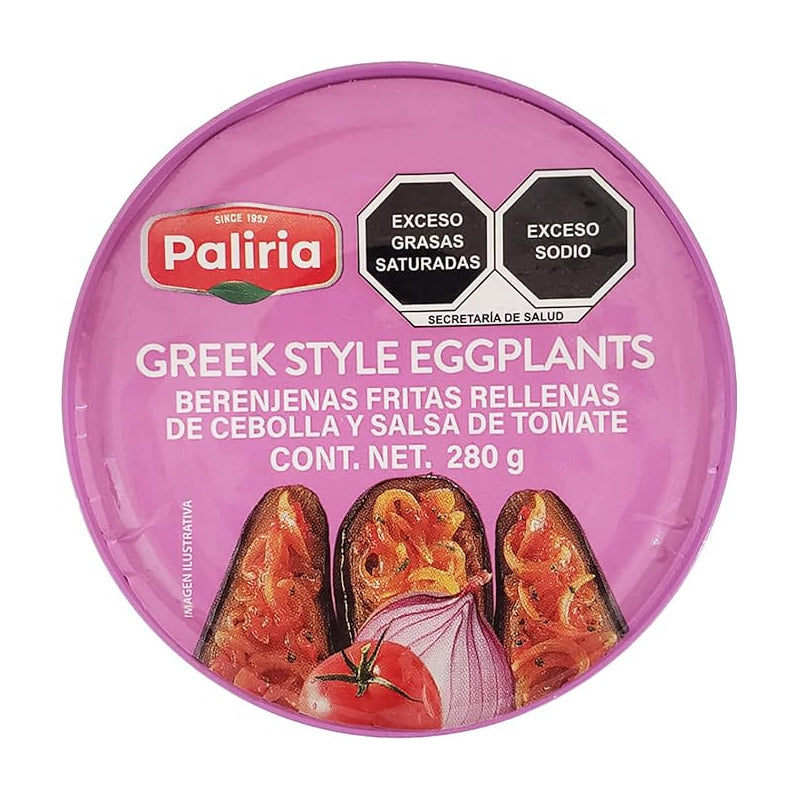 Palirria Berenjena Frita Rellena Cebolla Salsa Tomate (2pzs)