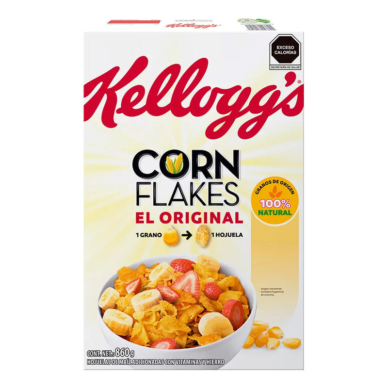 Kellogg's Corn Flakes Maíz - 860 G Unidad 1 Caja