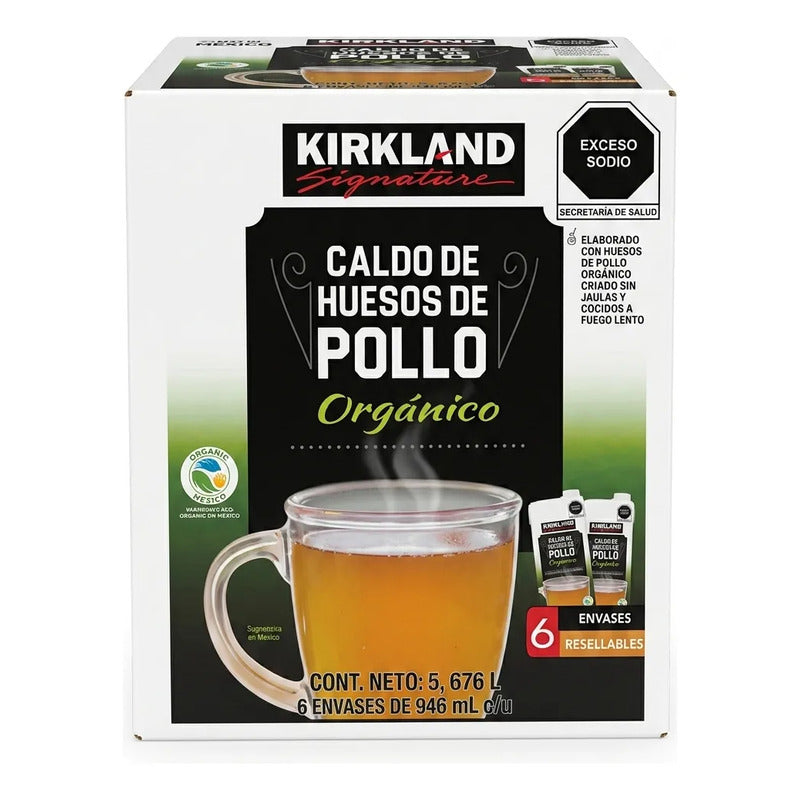 Caldo De Pollo De Huesos Kirkland