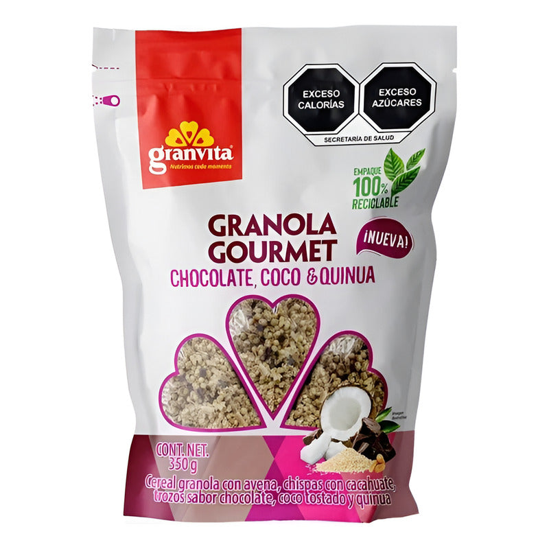 Granola Chocolate, Coco Y Quinoa 350g