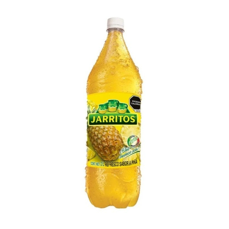 Refresco Jarritos Sabor Piña 24 Pz De 2 L